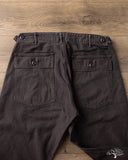 orSlow Slim Fit Fatigue Pants - Black Stone