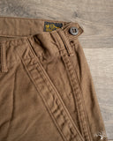 orSlow Slim Fit Fatigue Pants - Brown