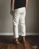 orSlow Slim Fit Fatigue Pants - Ecru
