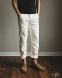orSlow Slim Fit Fatigue Pants - Ecru