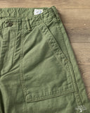 orSlow Slim Fit Fatigue Pants - Green