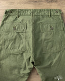 orSlow Slim Fit Fatigue Pants - Green
