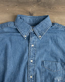 orSlow Standard Button Down Shirt - Denim Used