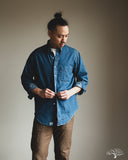 orSlow Standard Button Down Shirt - Denim Used