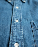 orSlow Standard Button Down Shirt - Denim Used
