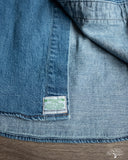 orSlow Standard Button Down Shirt - Denim Used