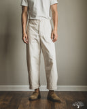 orSlow Summer Fatigue Pants - Ecru