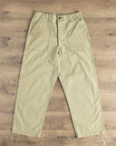 orSlow Summer Fatigue Pants Green