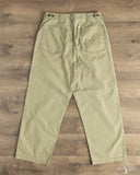 orSlow Summer Fatigue Pants Green