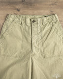 orSlow Summer Fatigue Pants Green