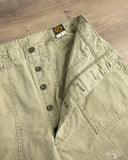 orSlow Summer Fatigue Pants Green