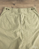 orSlow Summer Fatigue Pants Green