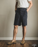 orSlow Summer Fatigue Shorts - Black