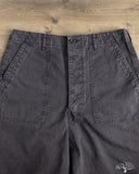 orSlow Summer Fatigue Shorts - Black