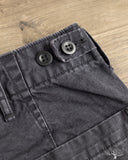 orSlow Summer Fatigue Shorts - Black