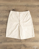 orSlow Summer Fatigue Shorts - Ecru