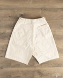 orSlow Summer Fatigue Shorts - Ecru