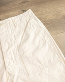 orSlow Summer Fatigue Shorts - Ecru