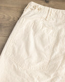 orSlow Summer Fatigue Shorts - Ecru