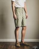 orSlow Summer Fatigue Shorts - Green