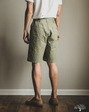 orSlow Summer Fatigue Shorts - Green
