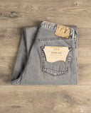 orSlow Super Dad's Denim Pants - Black Denim Bleach