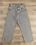 orSlow Super Dad's Denim Pants - Black Denim Bleach
