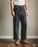 orSlow Super Dad's Denim Pants - Black Stone Denim