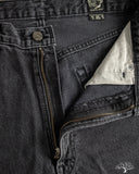 orSlow Super Dad's Denim Pants - Black Stone Denim