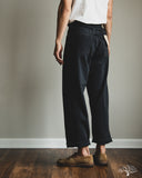 orSlow Super Dad's Denim Pants - Black Stone Denim