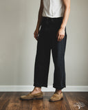 orSlow Super Dad's Denim Pants - Black Stone Denim