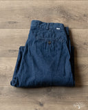 orSlow Two Tuck Denim Wide Trousers - One Wash