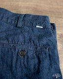 orSlow Two Tuck Denim Wide Trousers - One Wash