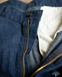orSlow Two Tuck Denim Wide Trousers - One Wash