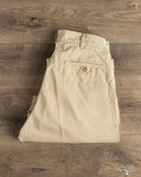 orSlow Two Tuck Wide Trousers - Khaki