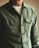 orSlow - U.S. Army Fatigue Shirt - Green Used