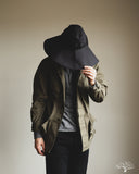 orSlow U.S. Army Wide Brim Jungle Hat - Navy Ripstop