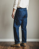 orSlow U.S. Navy Utility Denim Pants - One Wash