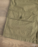orSlow Utility Short Sleeve Shirt Jacket - Army Green