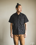 orSlow Utility Short Sleeve Shirt Jacket - Navy