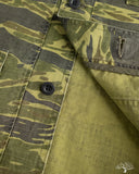 Utility Short Sleeve Shirt Jacket - Tiger Camo