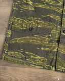 Utility Short Sleeve Shirt Jacket - Tiger Camo