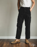 orSlow Vintage Fit 6 Pocket Cargo Pants - Black Stone
