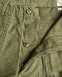 orSlow Vintage Fit Fatigue Pants - Dark Olive