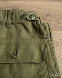 orSlow Vintage Fit Fatigue Pants - Dark Olive