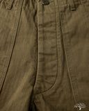 orSlow Vintage Fit Fatigue Pants - Herringbone Army Green