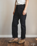 orSlow Vintage Fit Fatigue Pants - Herringbone Black