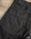 orSlow Vintage Fit Fatigue Pants - Herringbone Black