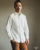 orSlow White Chambray Work Shirt
