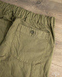 orSlow Wide Fit French Work Pants - Army Green
